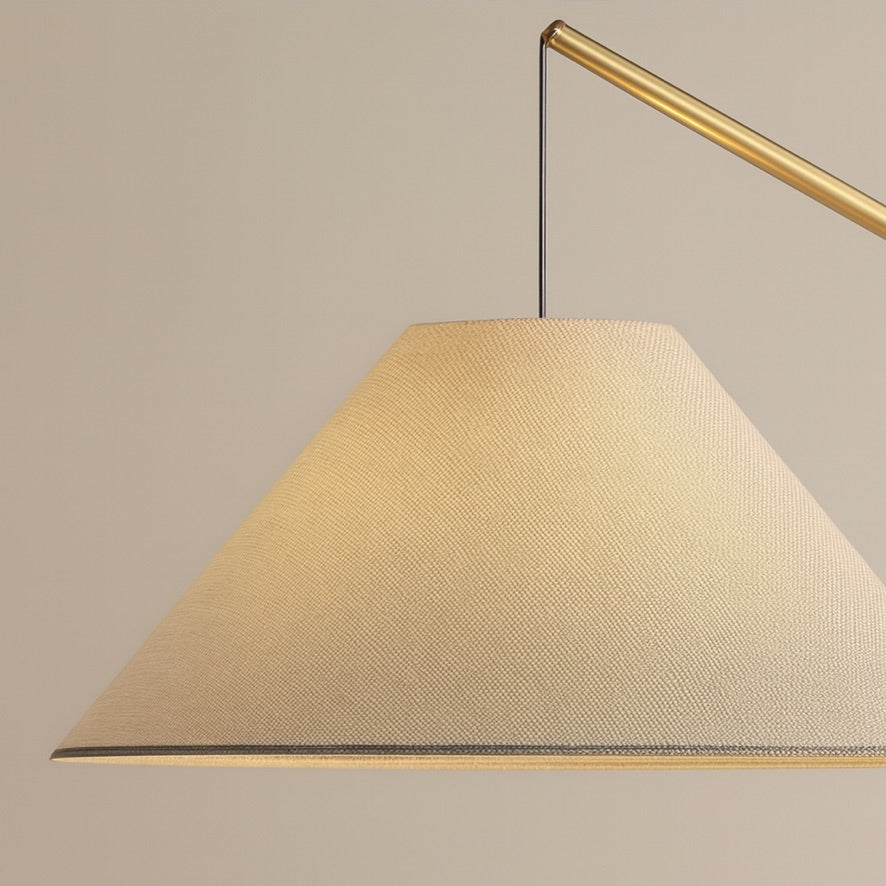 Wooden Arc Floor Lamp – Scandinavian Minimalist Design
