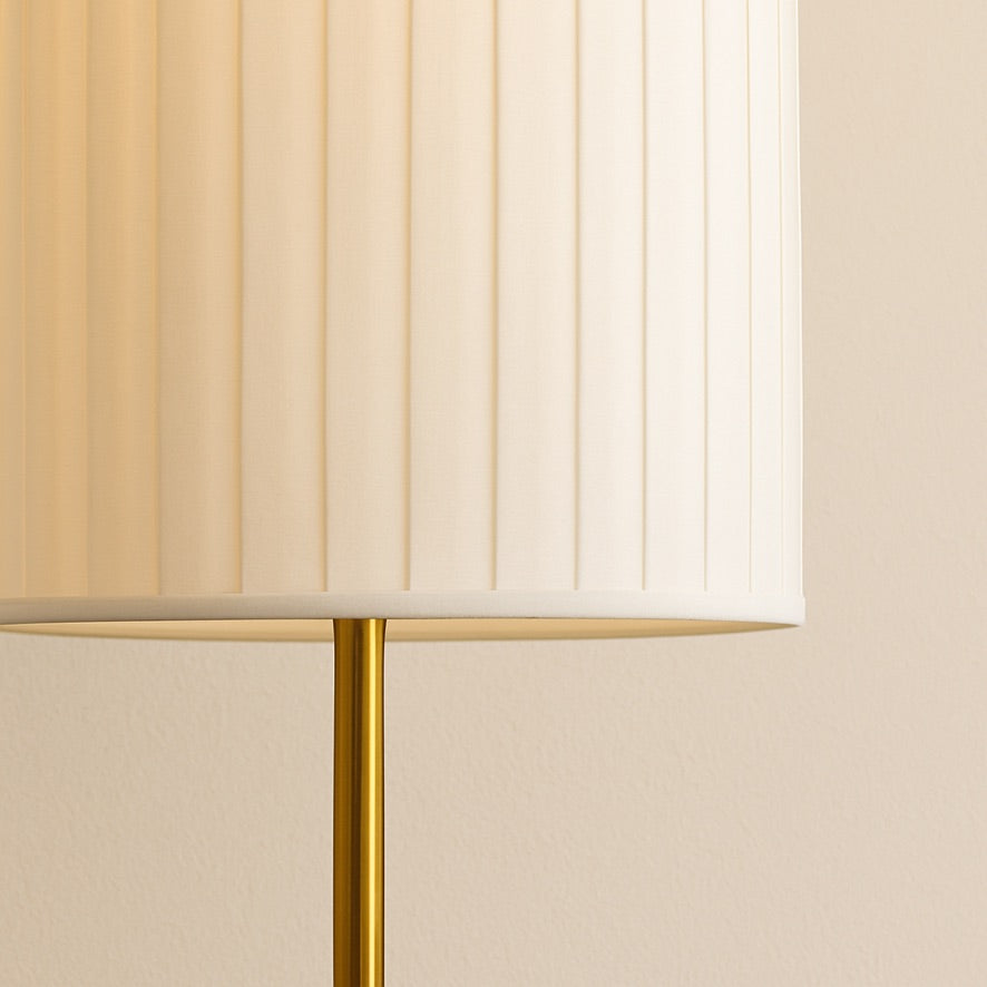 Wabi-Sabi Fabric Floor Lamp – Minimalist Japanese Design