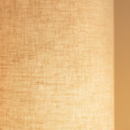 Nordic Wooden Tripod Floor Lamp – Minimalist Cylindrical Light