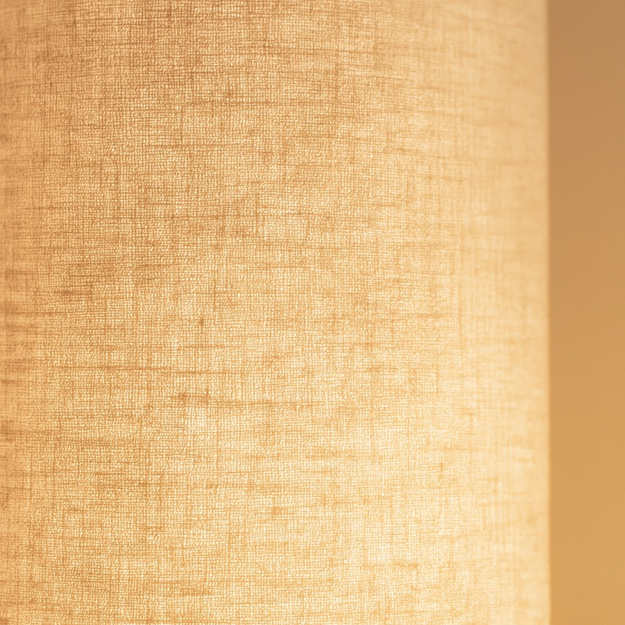 Nordic Wooden Tripod Floor Lamp – Minimalist Cylindrical Light
