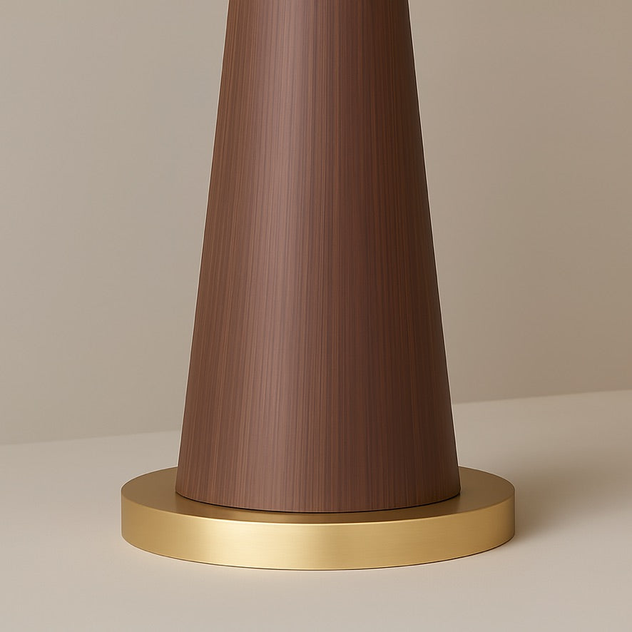 Wooden Arc Floor Lamp – Scandinavian Minimalist Design