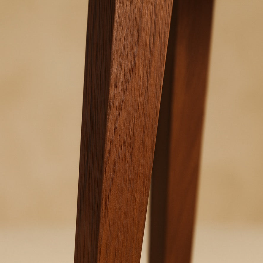 Nordic Wooden Tripod Floor Lamp – Minimalist Cylindrical Light